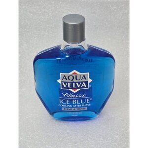 Aqua Velva Classic Ice Blue After Shave 7 Oz Cooling & Toning Men's Grooming